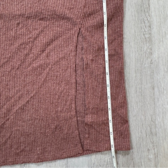 INC International Concepts Brown Long Sleeve Dress M - Picture 6 of 8